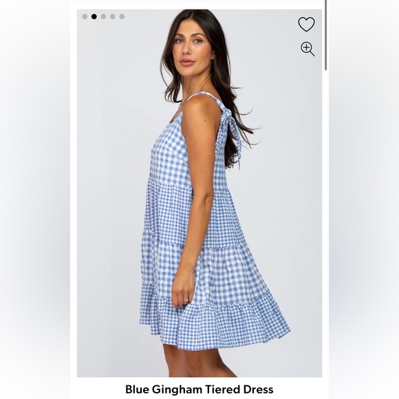 Henly, gingham dress, blue, tie, Dorothy, wizard of oz, costume, - Picture 1 of 5